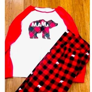 Womens Mama Bear PJs - The Children’s Place size XL